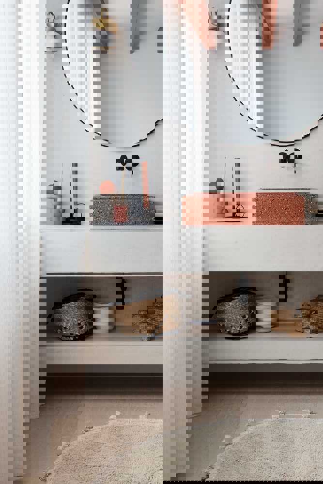 Aufbewahrungskorb Tricolor Ivory 6