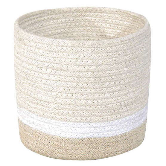 Aufbewahrungskorb Tricolor Ivory