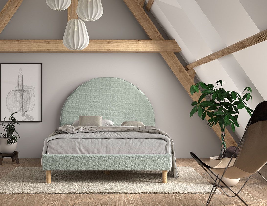 Bett Moon Mint, 140 x 200 cm 3