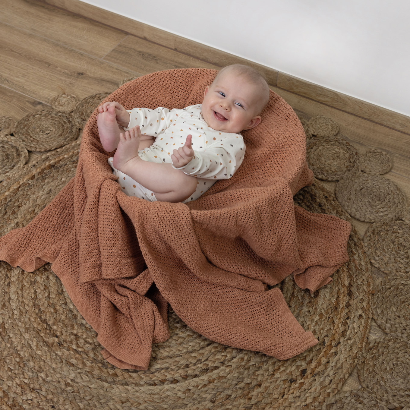 Wickelbody Langarm Confetti Mix 74 5