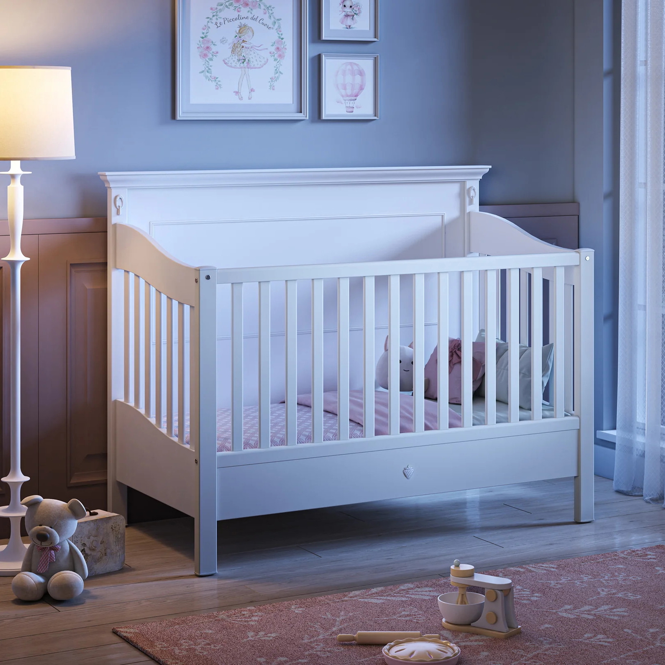 Babybett Romantic Day 70x140cm 4