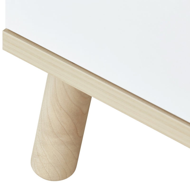 Kommode Ylvie Breit Front Weiss 7