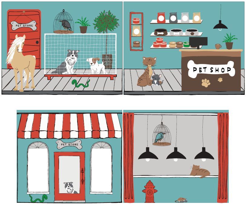 Halbhohes Bett Pets Grau 4