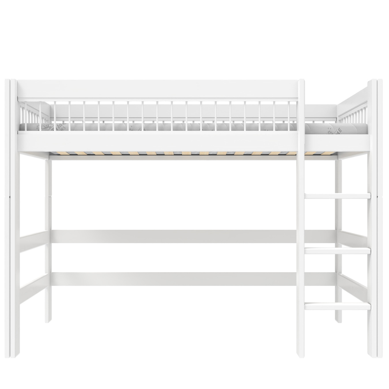 Mittelhohes Bett Breeze Lifetime Rollrost, mit gerader Leiter #2