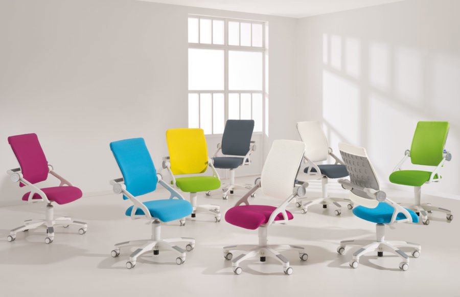 Bürostuhl Yvo Azurblau 5