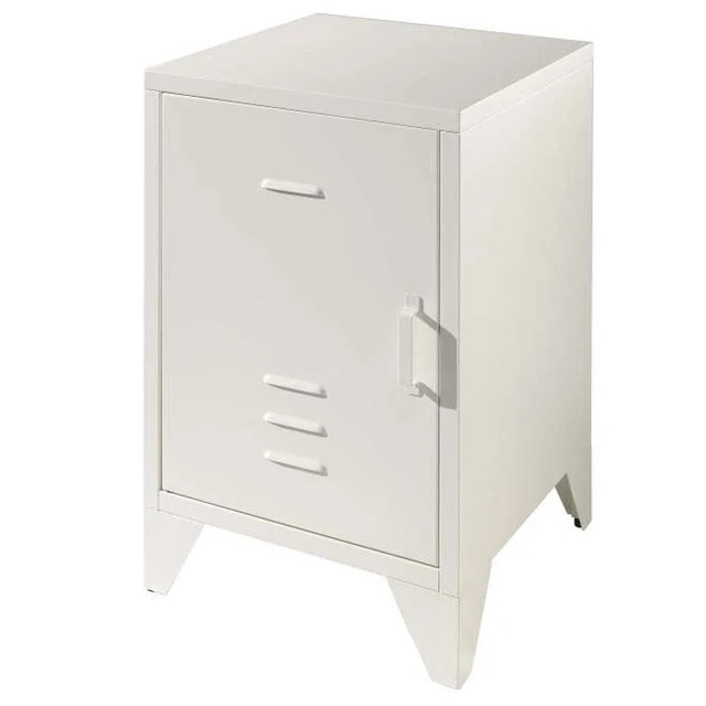 Nachttisch Bronxx Weiss