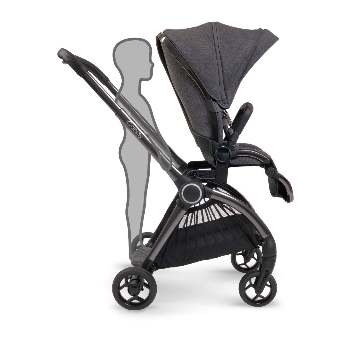 Kinderwagen Core Combo Dunkelgrau 4