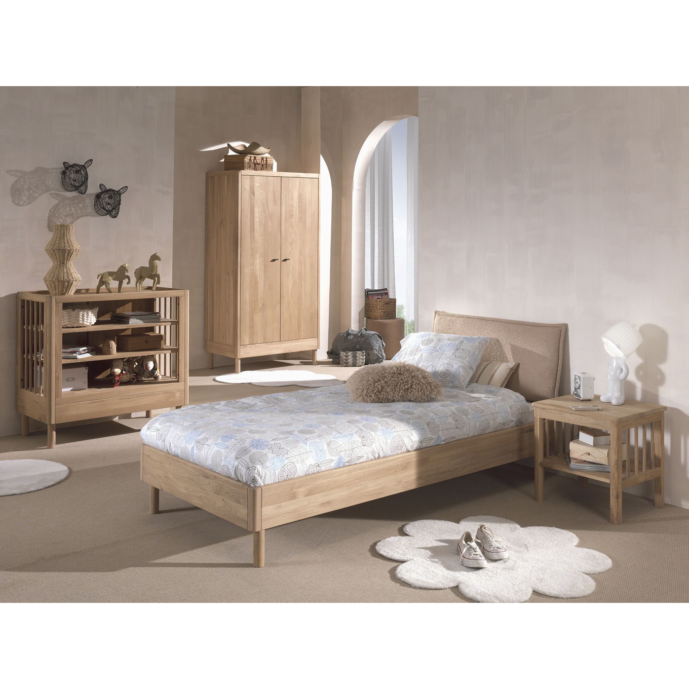 Kinderzimmer Forrest Eiche 4-teilig Set B #2