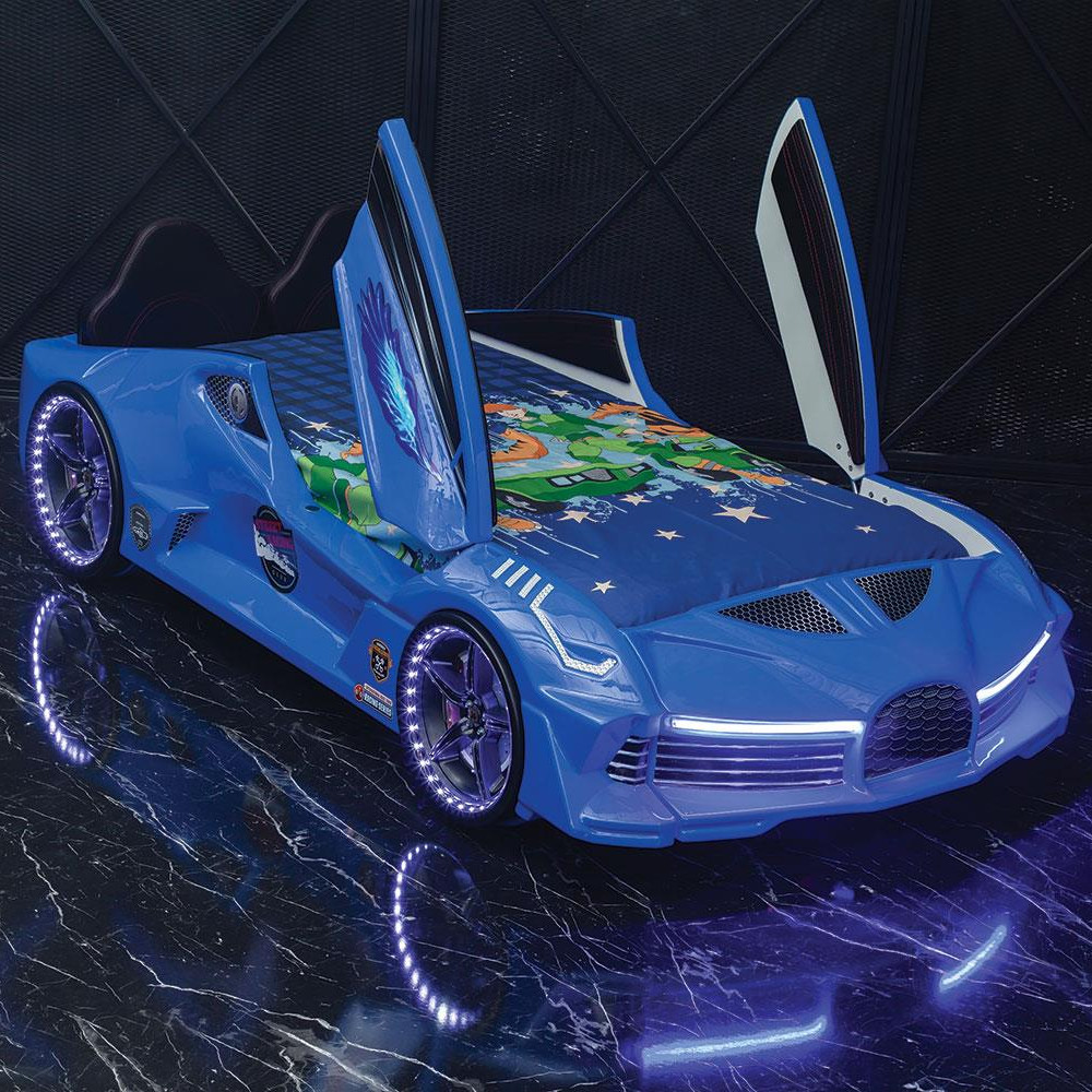 Autobett Speedster  Blau 4