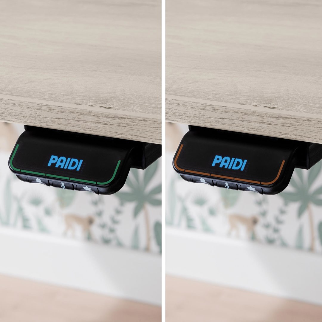 Schreibtisch E-Lion 1 130 Weiss Beige 6