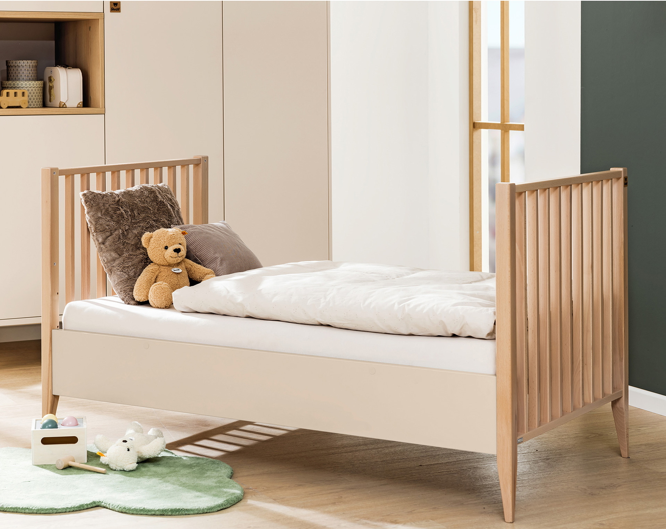 Umbauseiten für Babybett Mila & Ben 5