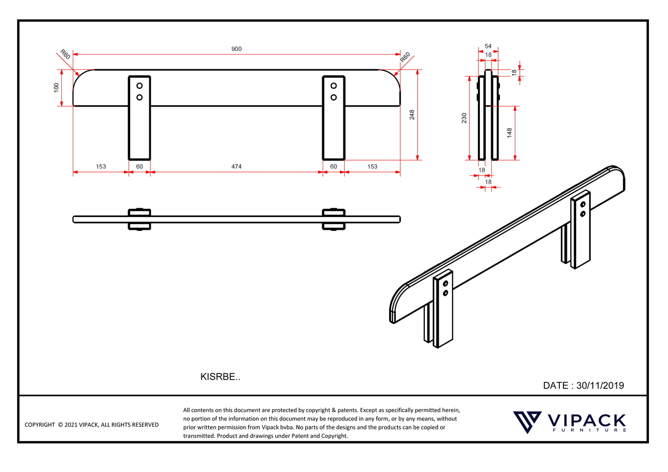Absturzsicherung Kiddy Weiss 3