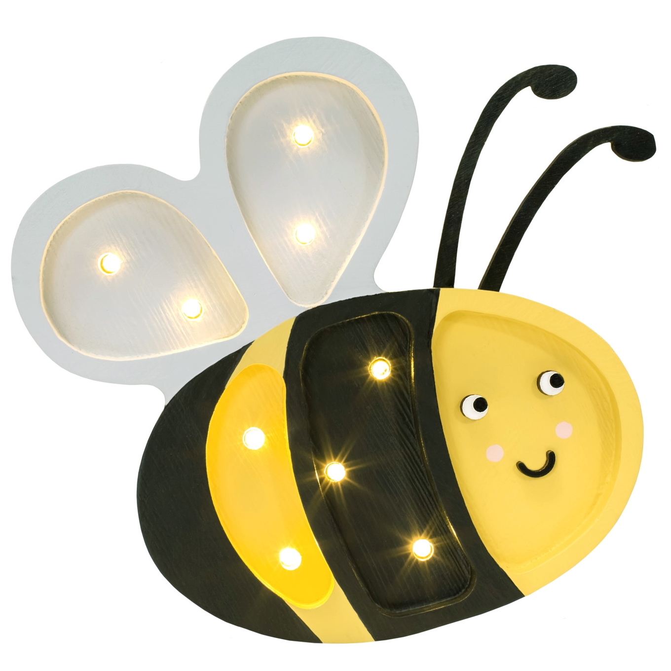 Nachtlampe Happy Biene