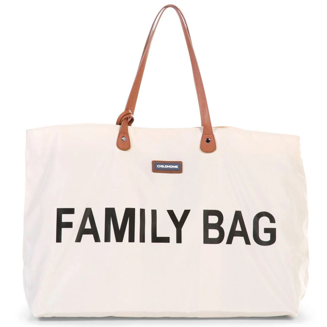Family Bag Altweiss Schwarz