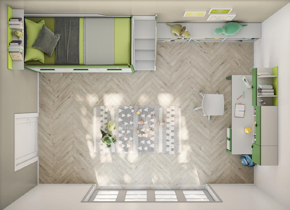 Kinderzimmer Bloom Dino Set 8