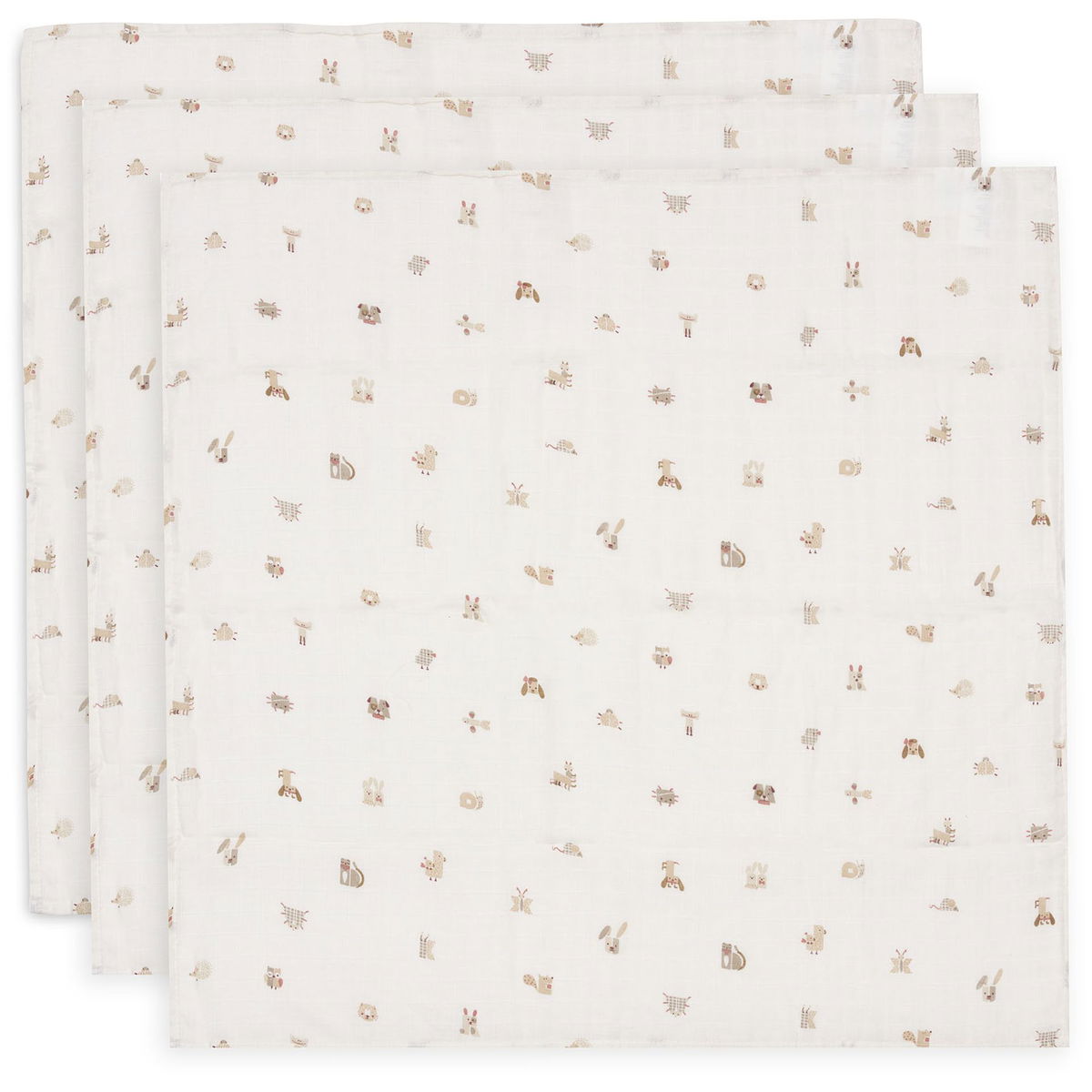 Spucktücher Animal Friends 3er Set