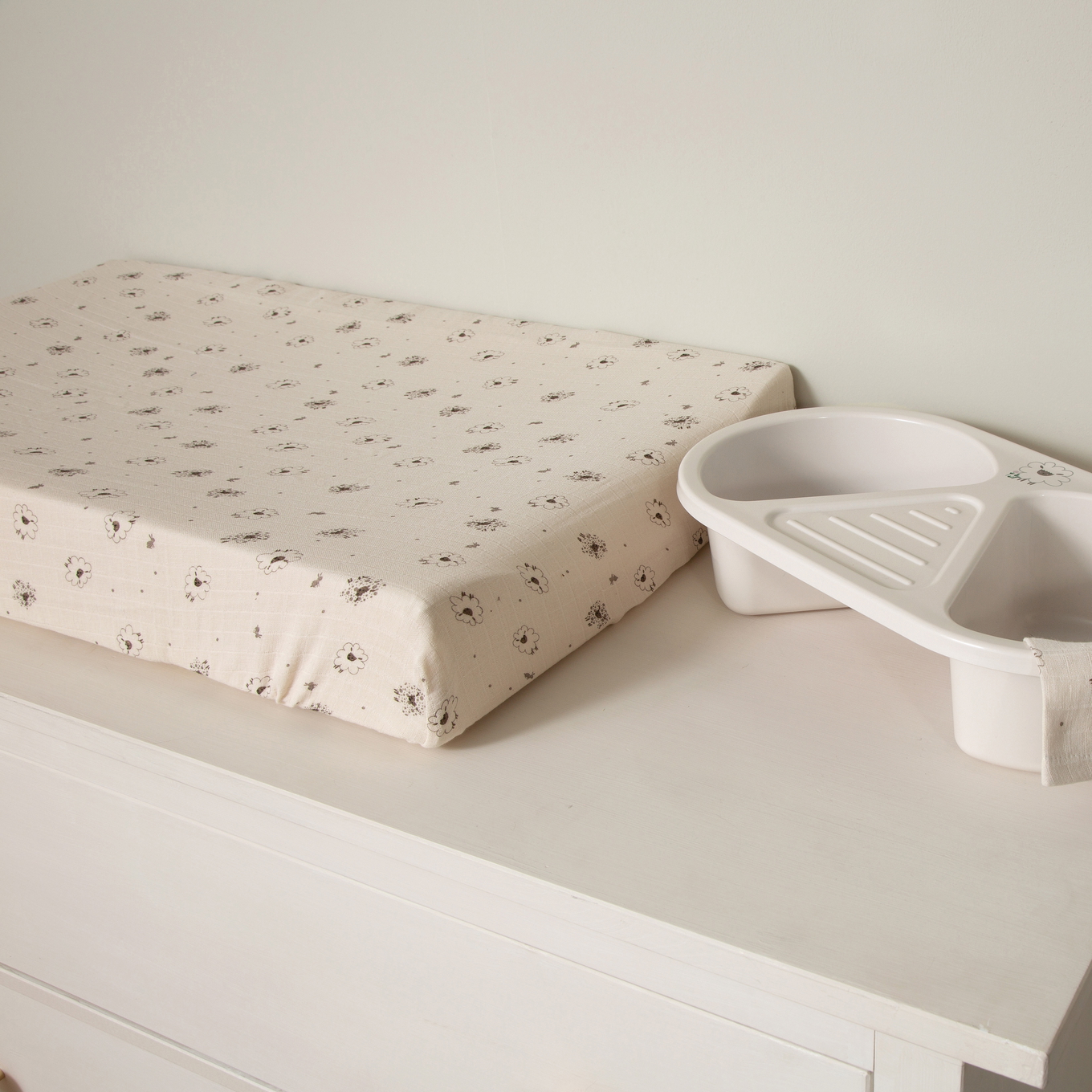 Wickelkissenbezug Jersey Tiny Sheep #2