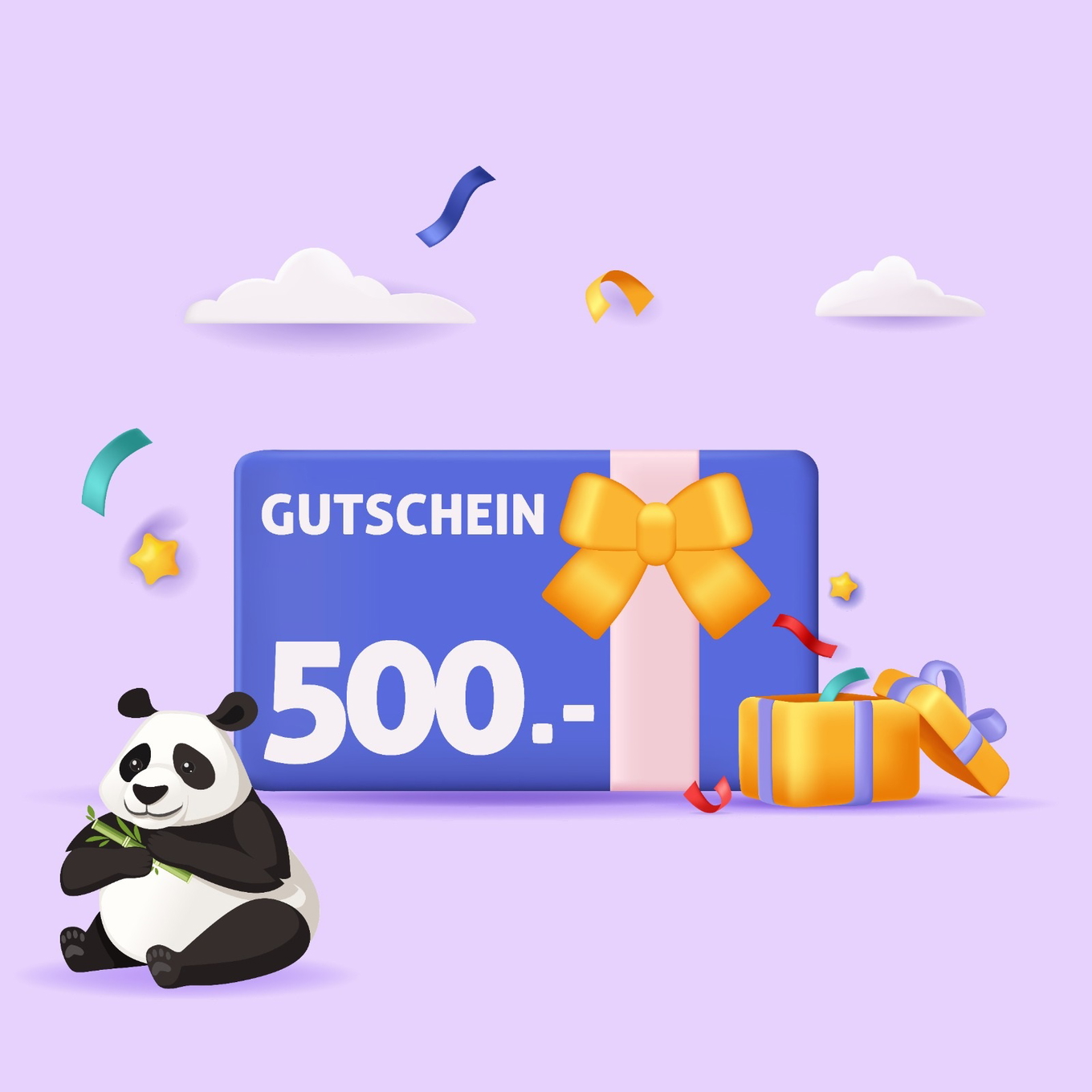 Panda Kindermöbel Gutschein 500 CHF