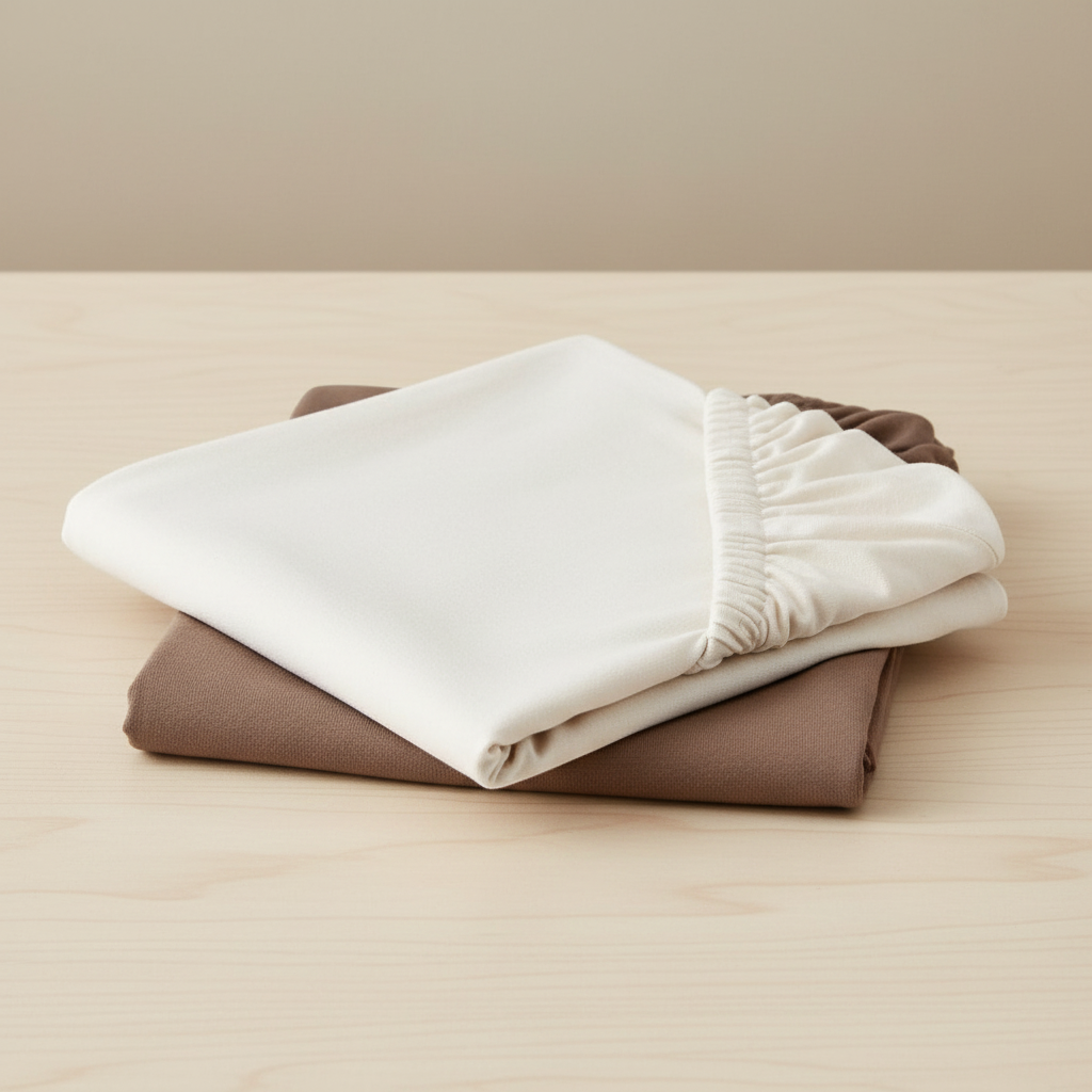 Fixleintuch Jersey 70x140cm 2er Pack Ivory, Milky Coffee 6