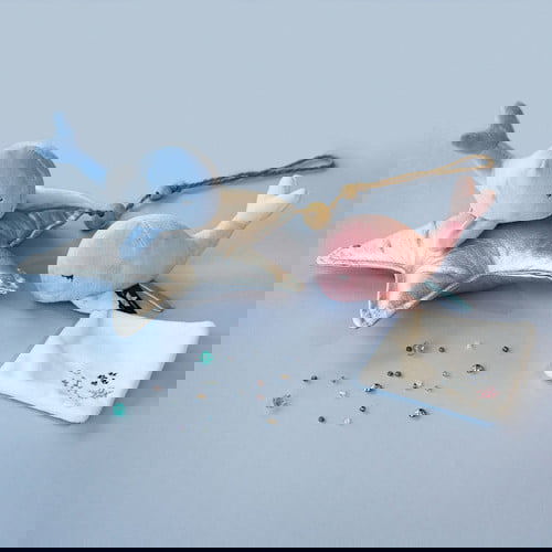 Schmusetuch Wal Blau #2