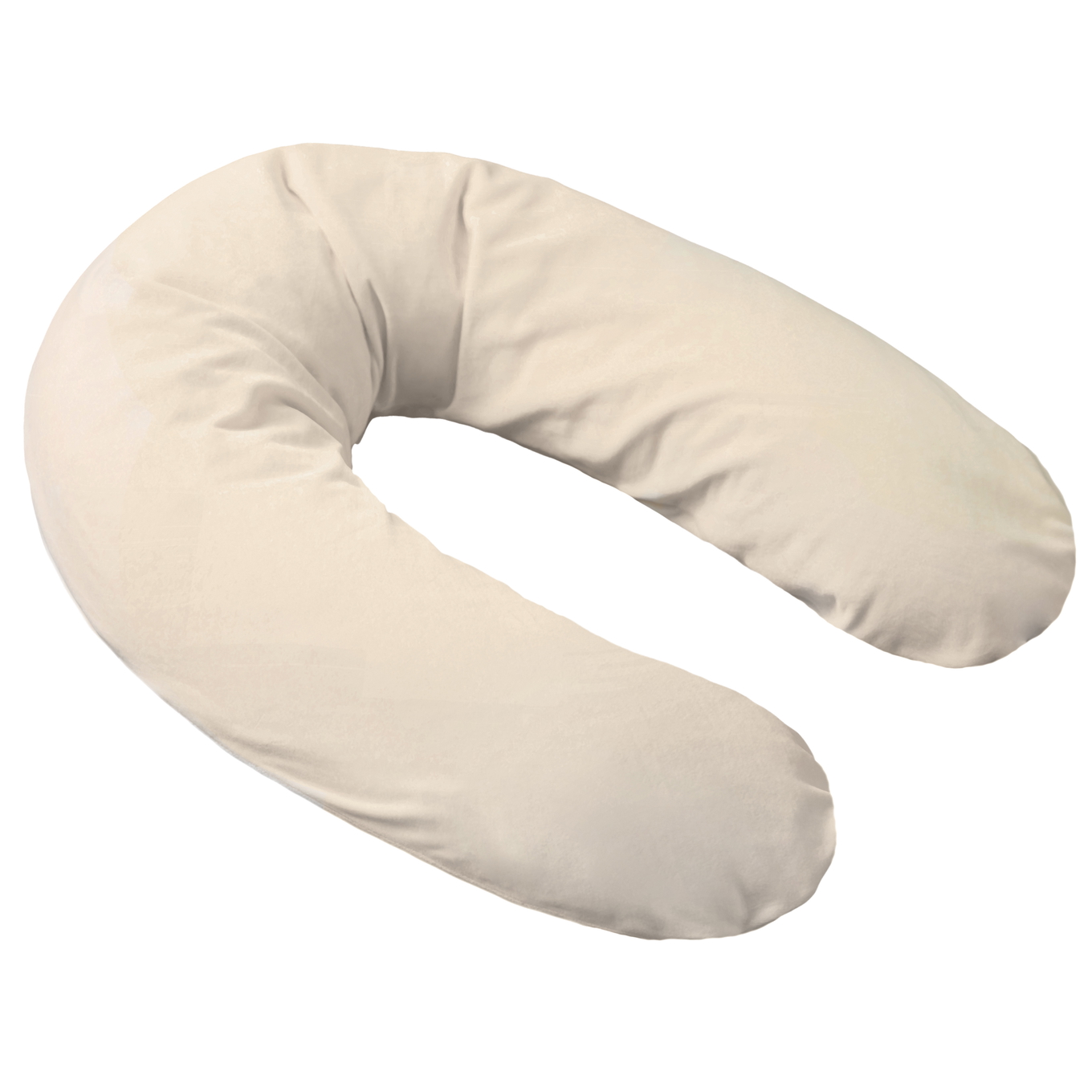 Stillkissen Samt Ecru