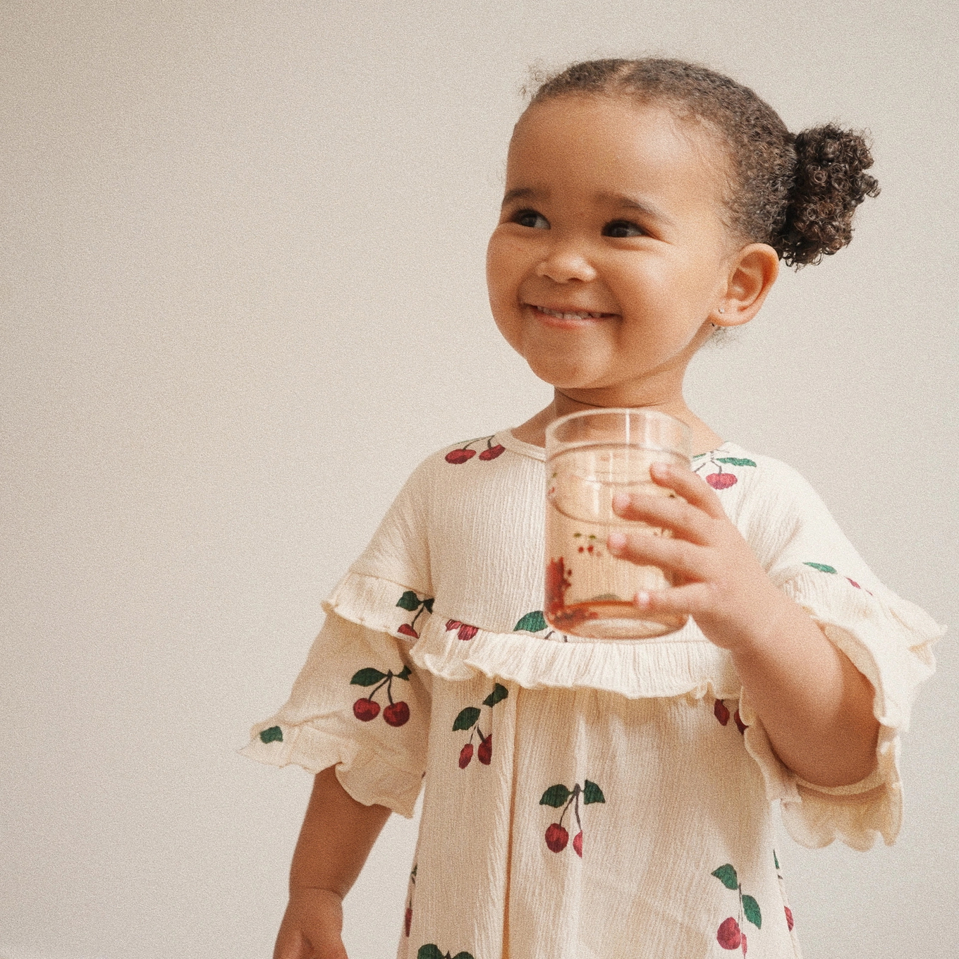 Becher 2er Set Cherry mit Glitzer #2