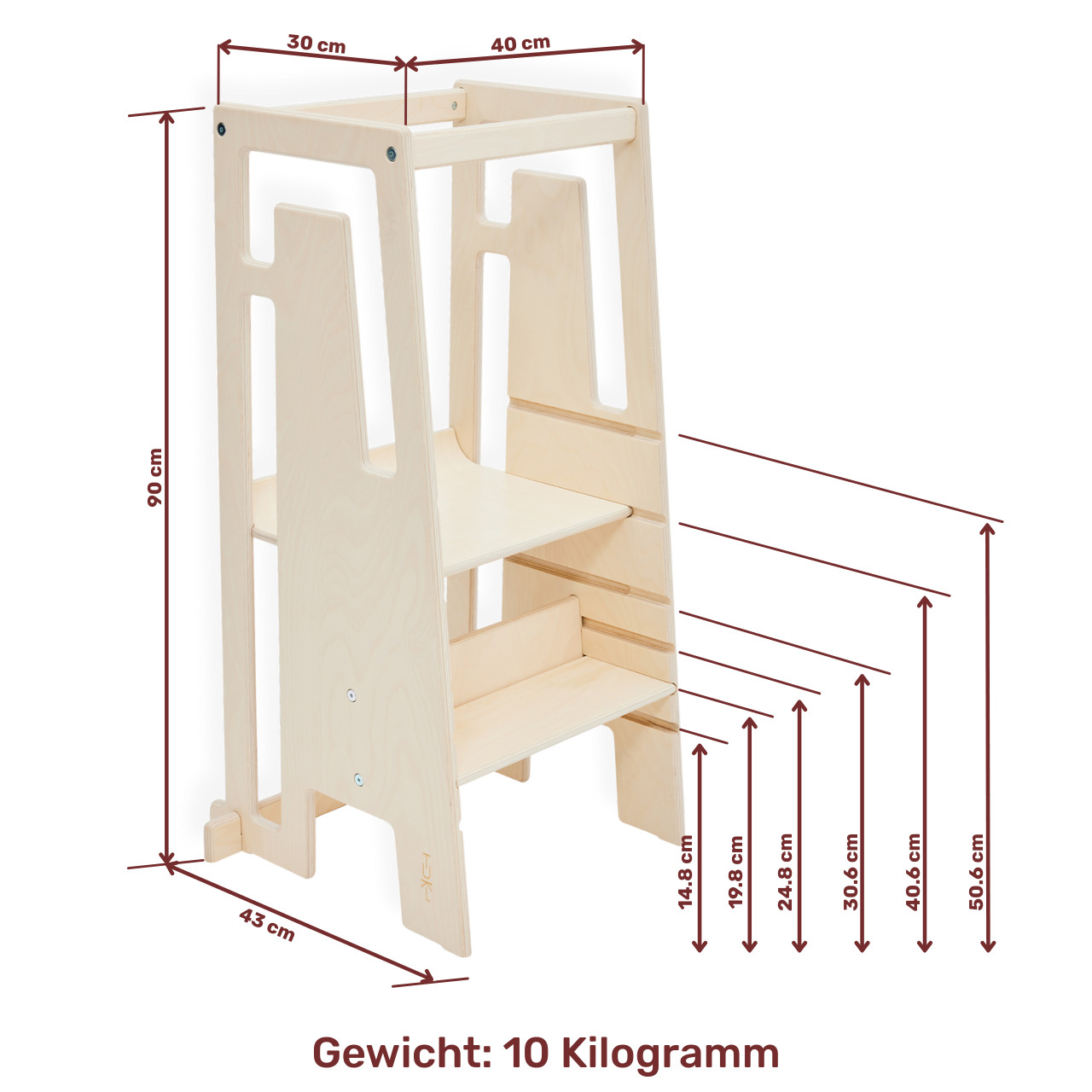 Lernturm Tuki Arctic 5