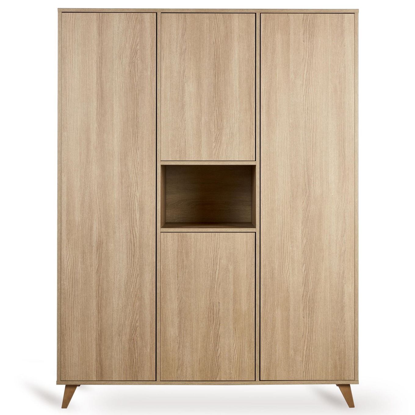 Kleiderschrank Loft Honey Ash, 3-türig