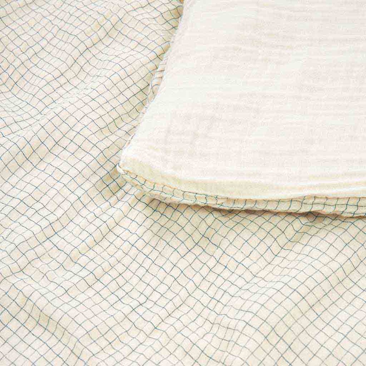 Bettbezug Wabi Sabi Blue Grid 150x200cm 4