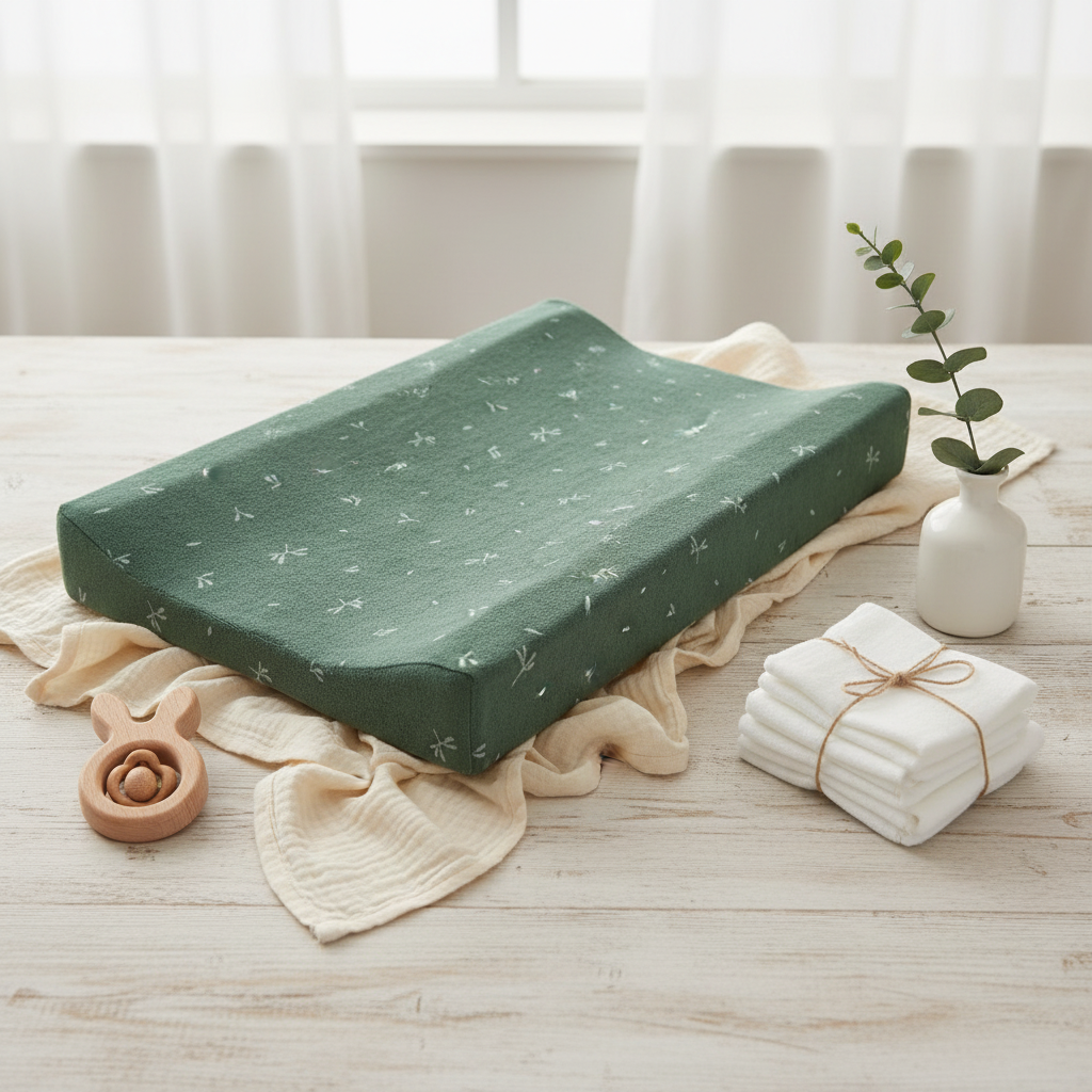 Wickelkissenbezug Baumwolle Green Botanic #2