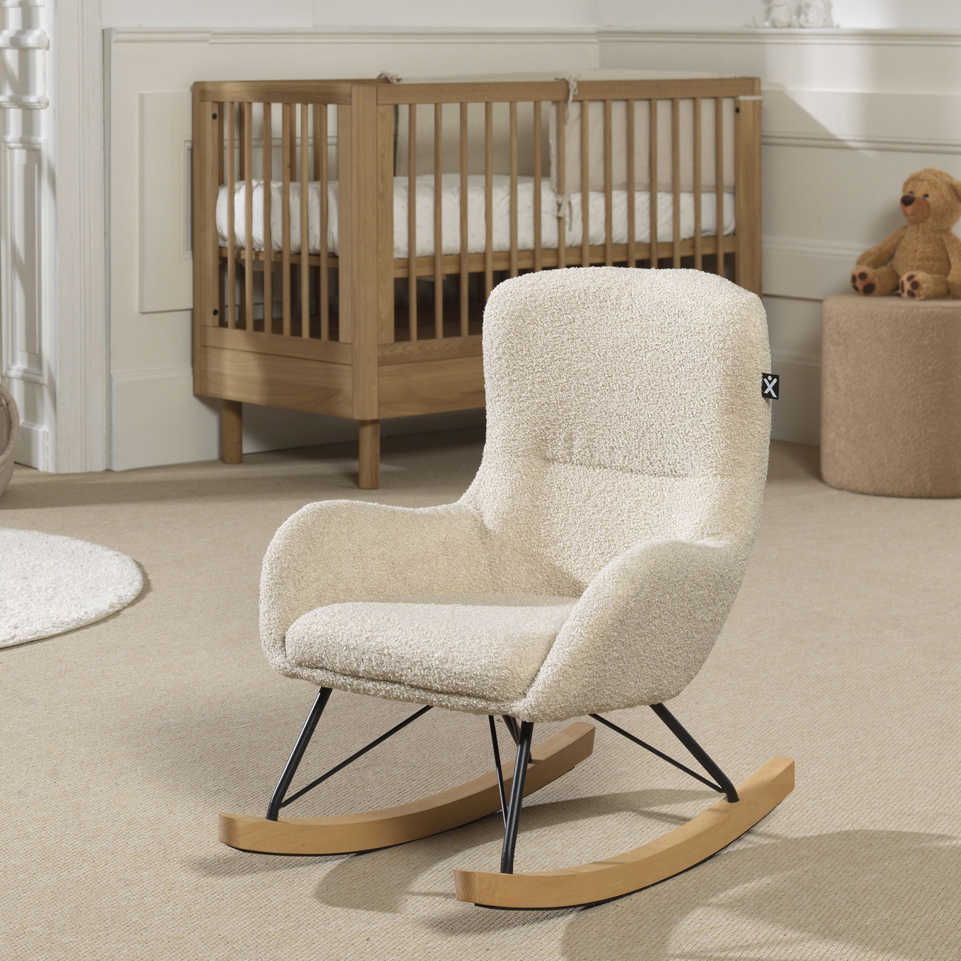 Schaukelstuhl Rocky Mini Beige #2