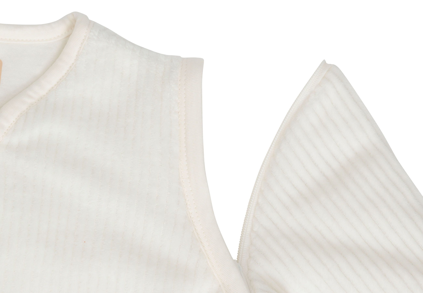 Schlafsack mit abnehmbaren Ärmeln Weiss, 110 cm 6