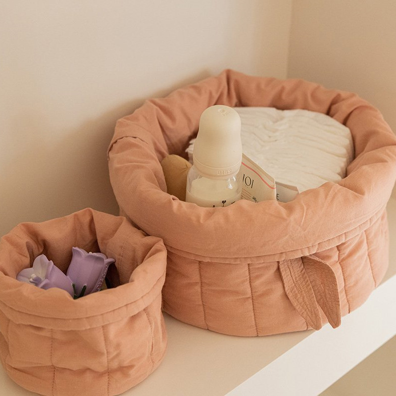 Aufbewahrungskorb Bambie Vintage Nude 2er Set #2