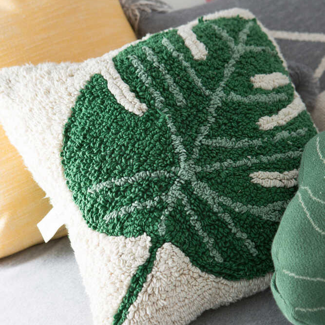 Dekokissen Monstera #2