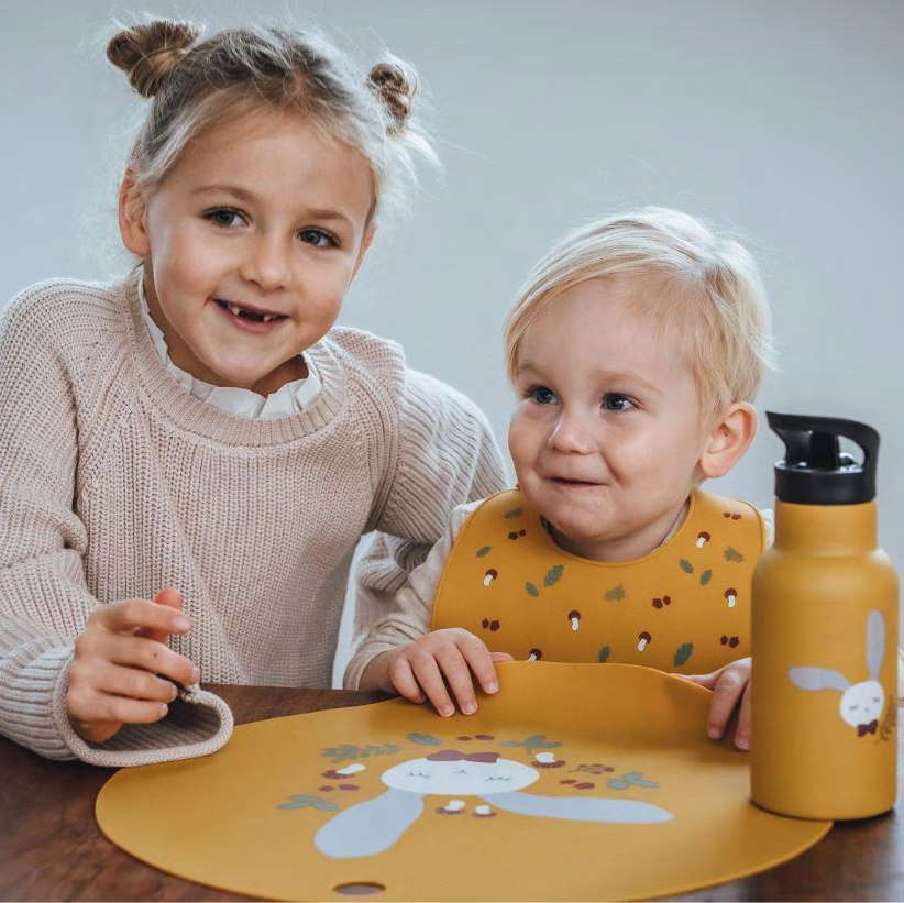 Silikonmatte Hase Senfgelb #2