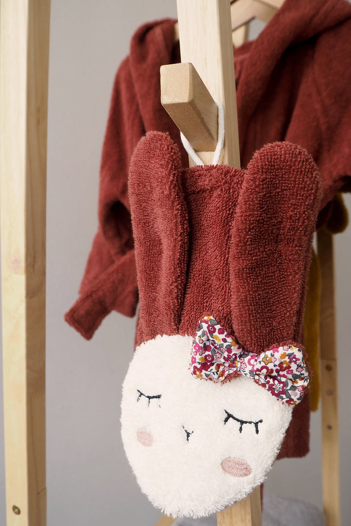 Waschlappen Hase Rost #2