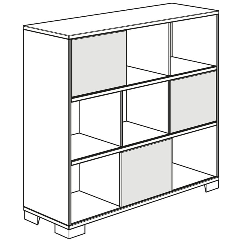 Sideboard Carlo 9 Fächer 8