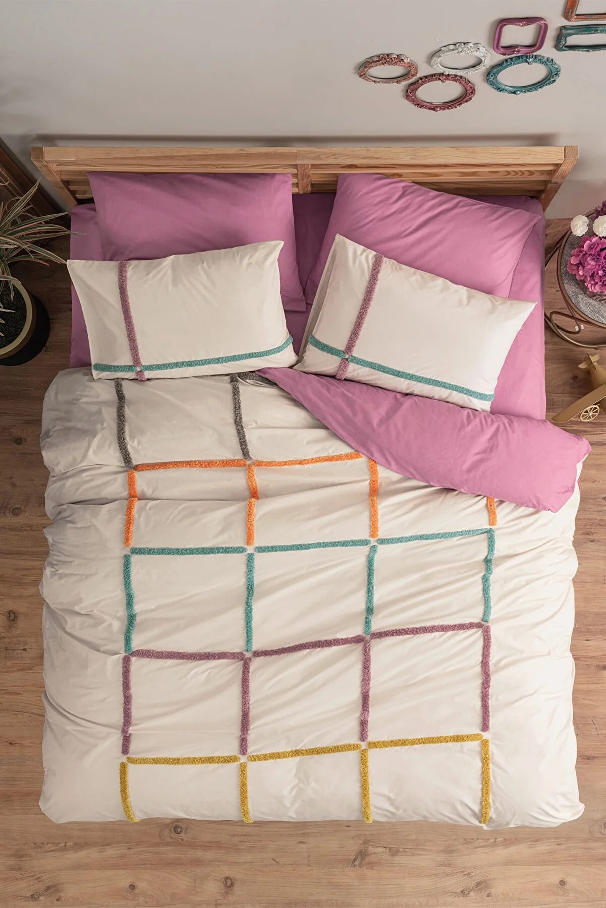 Bettwäsche Insula Altrosa 3