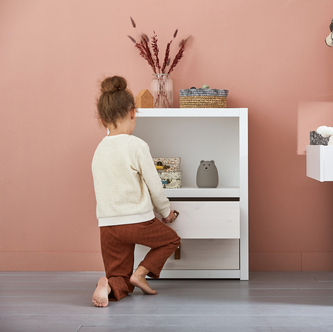 Regal 2 Fächer Weiss #2