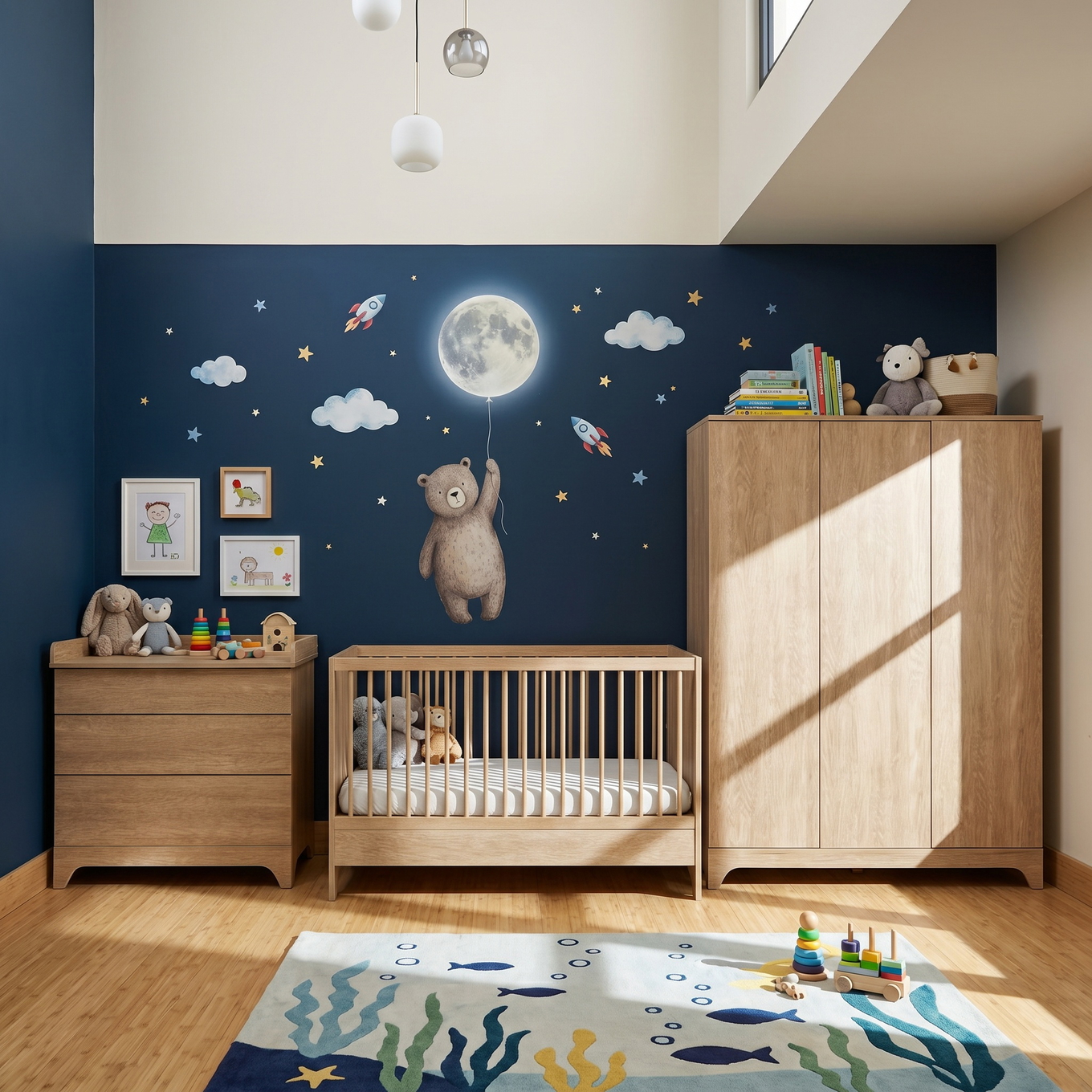 Babyzimmer Tsugi Set 3-teilig  Honey Ash #2