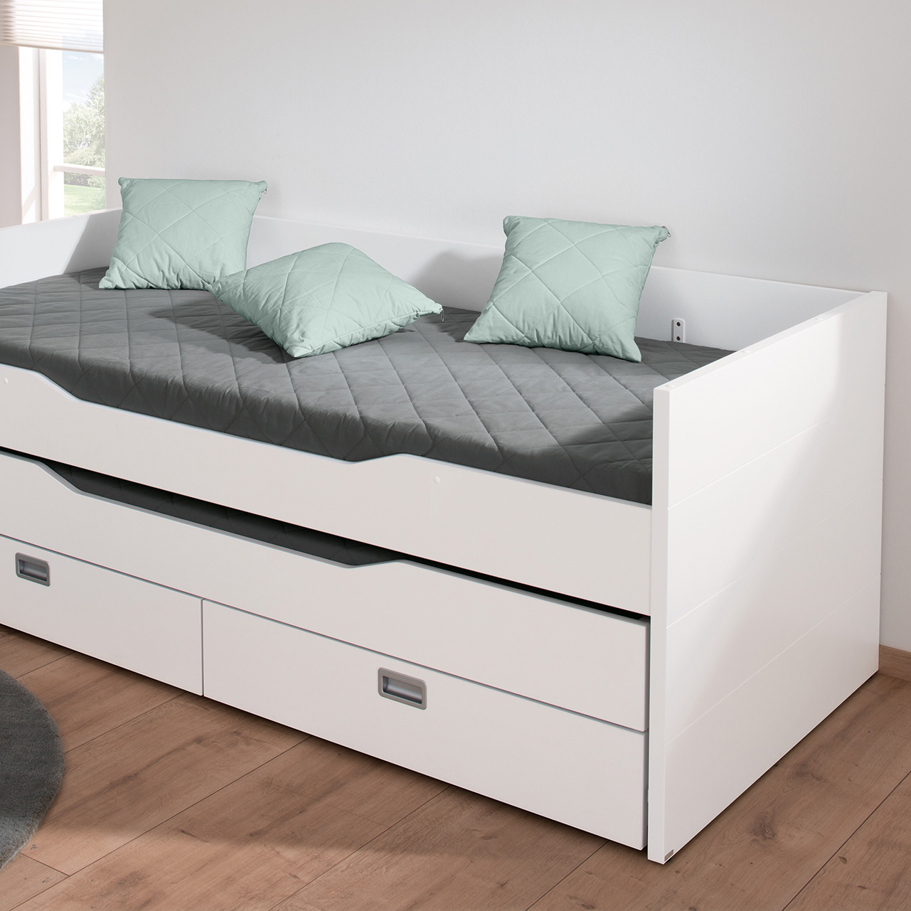 Partykissen aus Baumwolle Pastellgrün