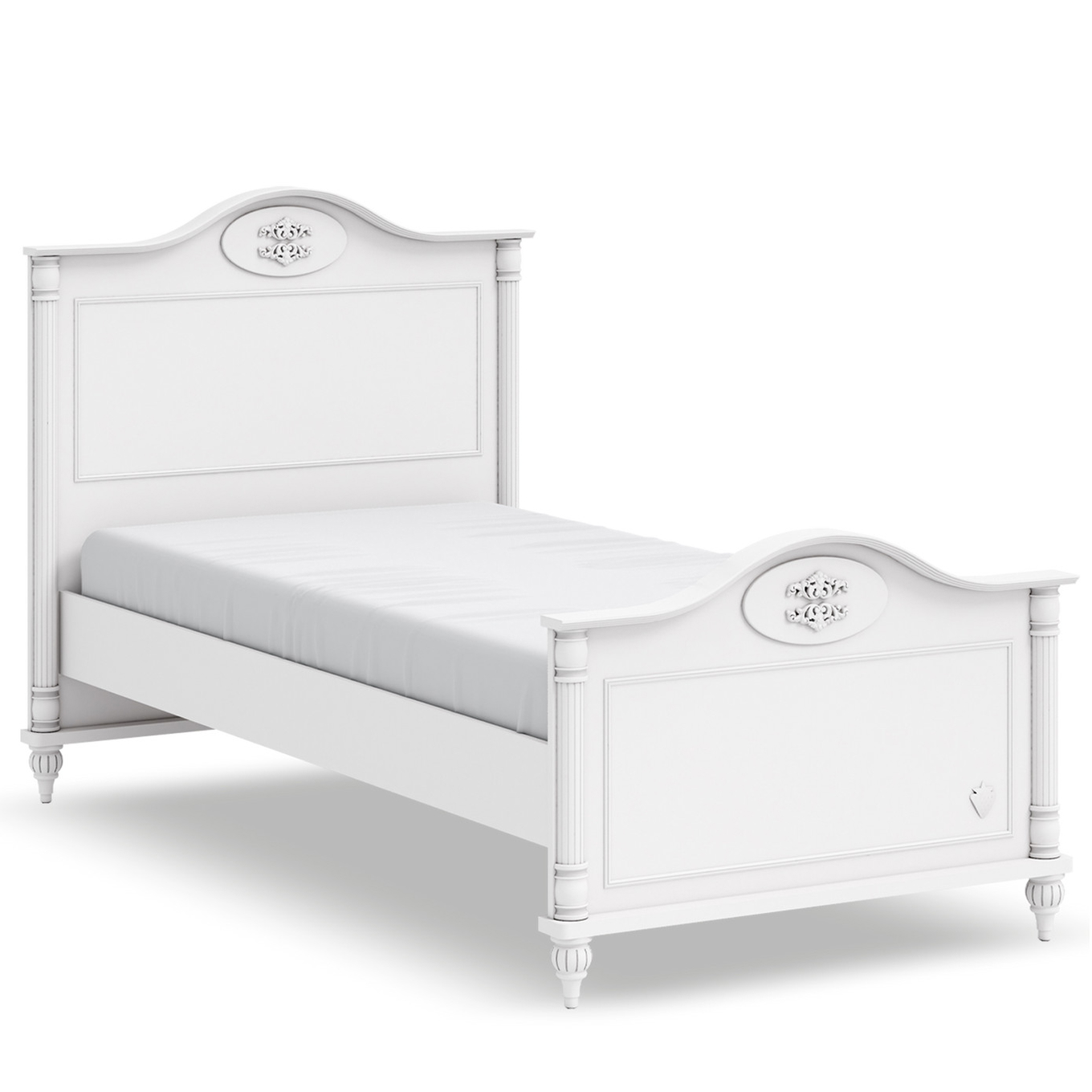 Bett Romantic Standard, 100 x 200 cm