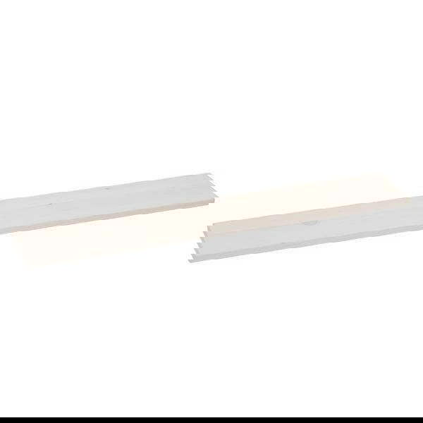 Wandregal schwebend Weiss lasiert