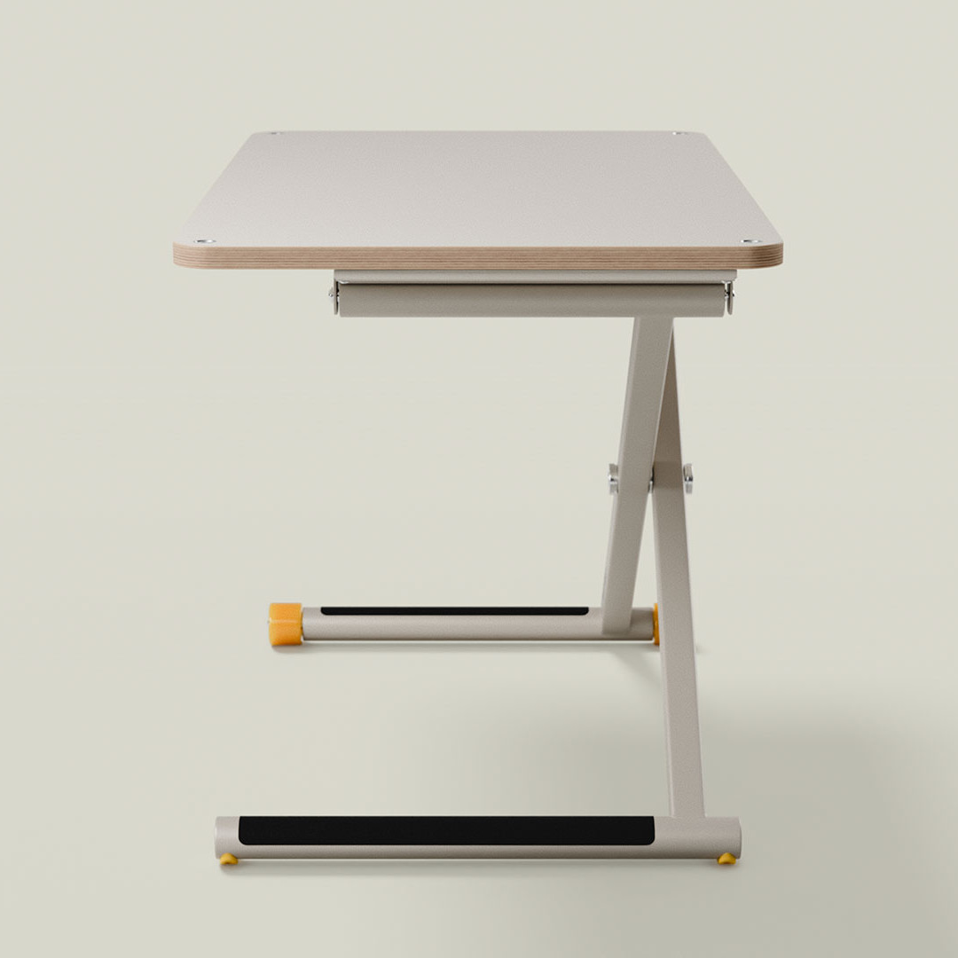 Schreibtisch Poptop  Grau 4