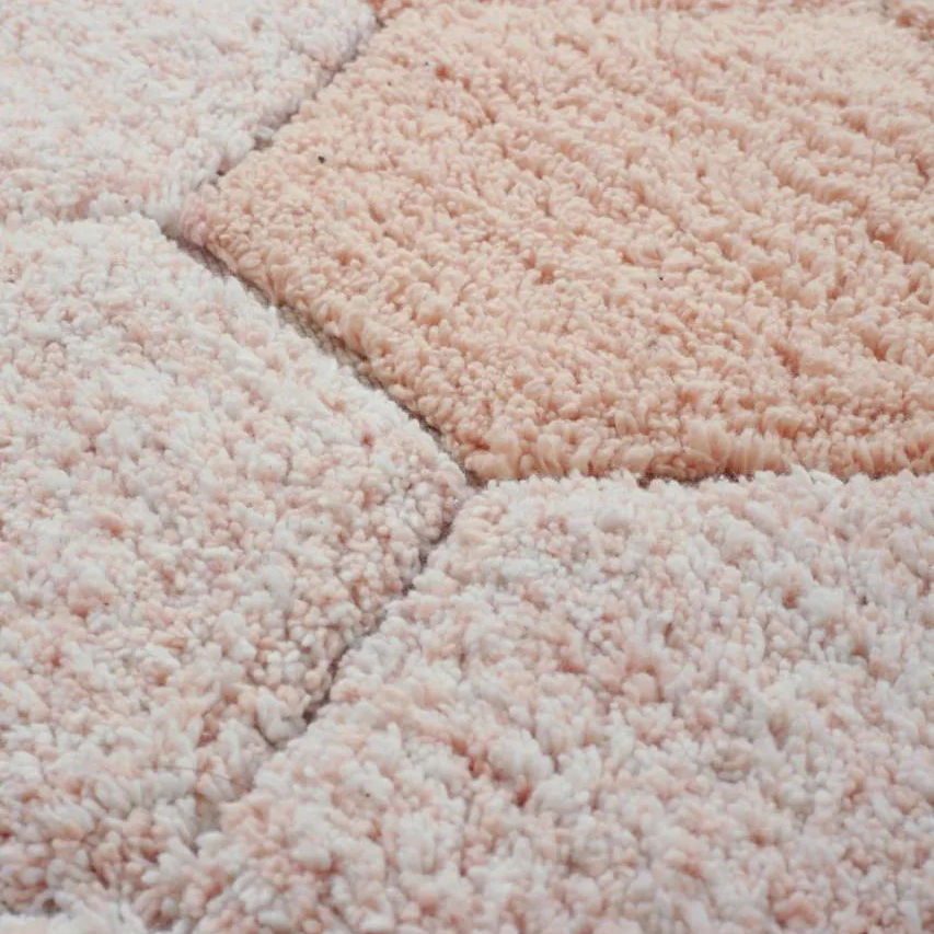 Teppich Honeycomb Rosa 5
