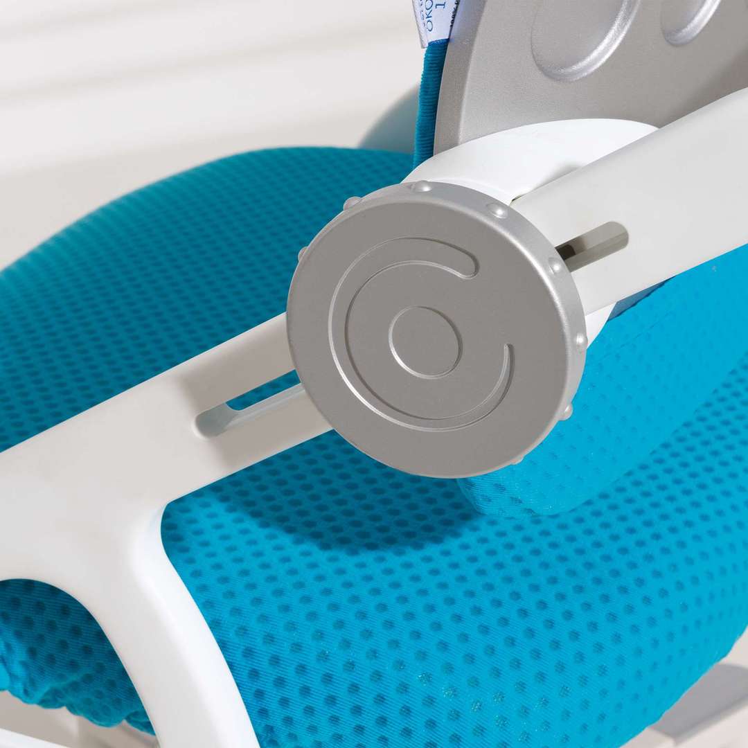 Bürostuhl Yvo Azurblau 3