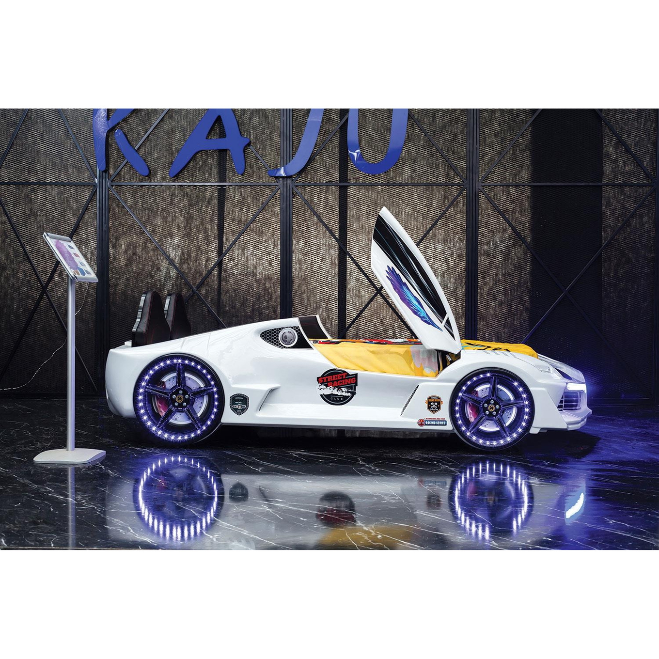 Autobett Speedster  Weiss 6