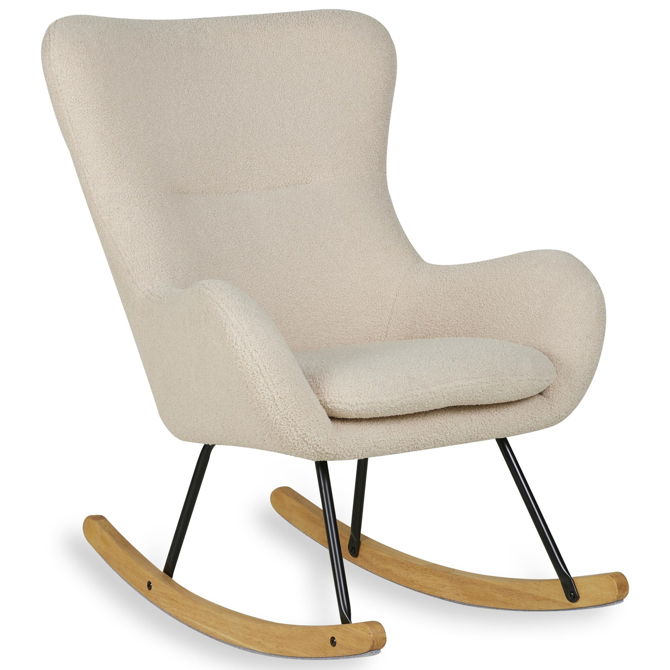 Schaukelstuhl für Mütter Basic Sheep Beige