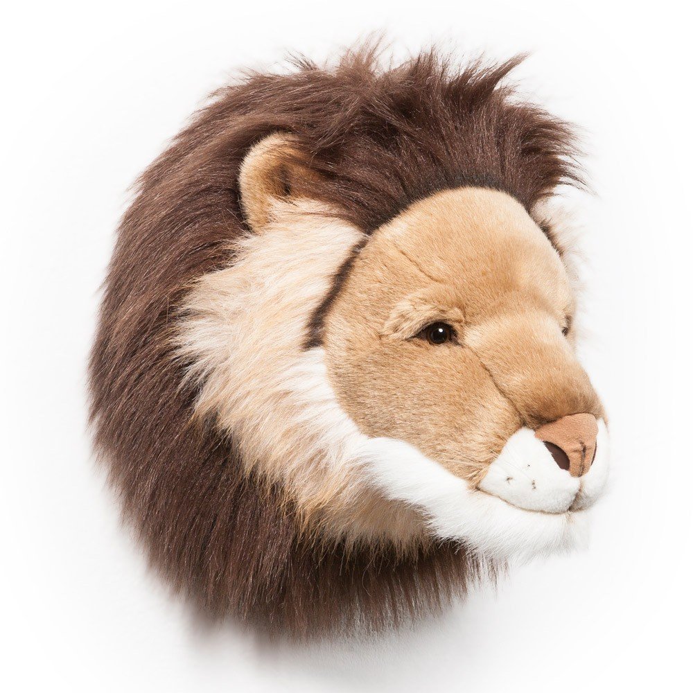 Tierkopf Löwe Cesar 4