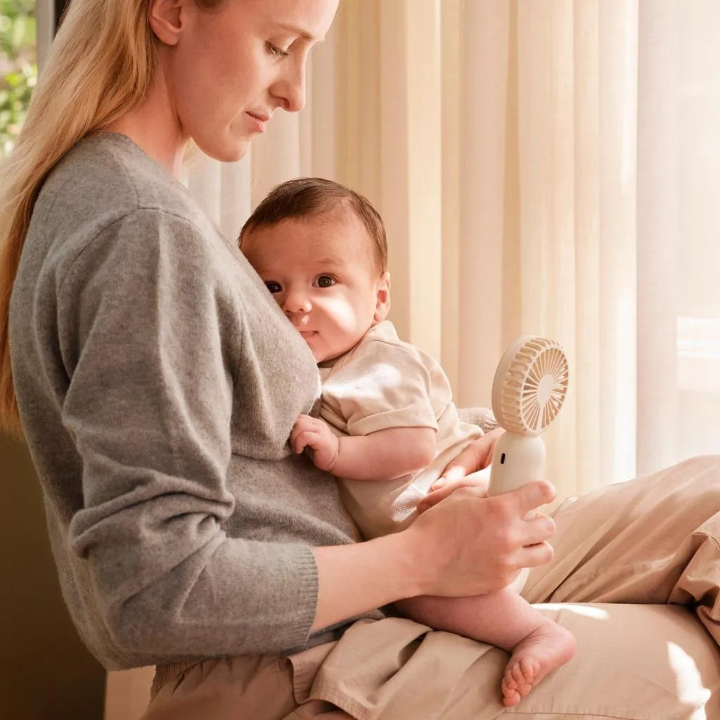 Mini Ventilator Cream White 4